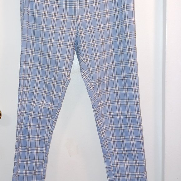 BLUE PLAID PANTS (CLUELESS LOOK/PATTERN) - Picture 4 of 9